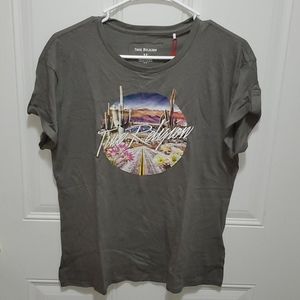 NWT rolled sleeve bf tee